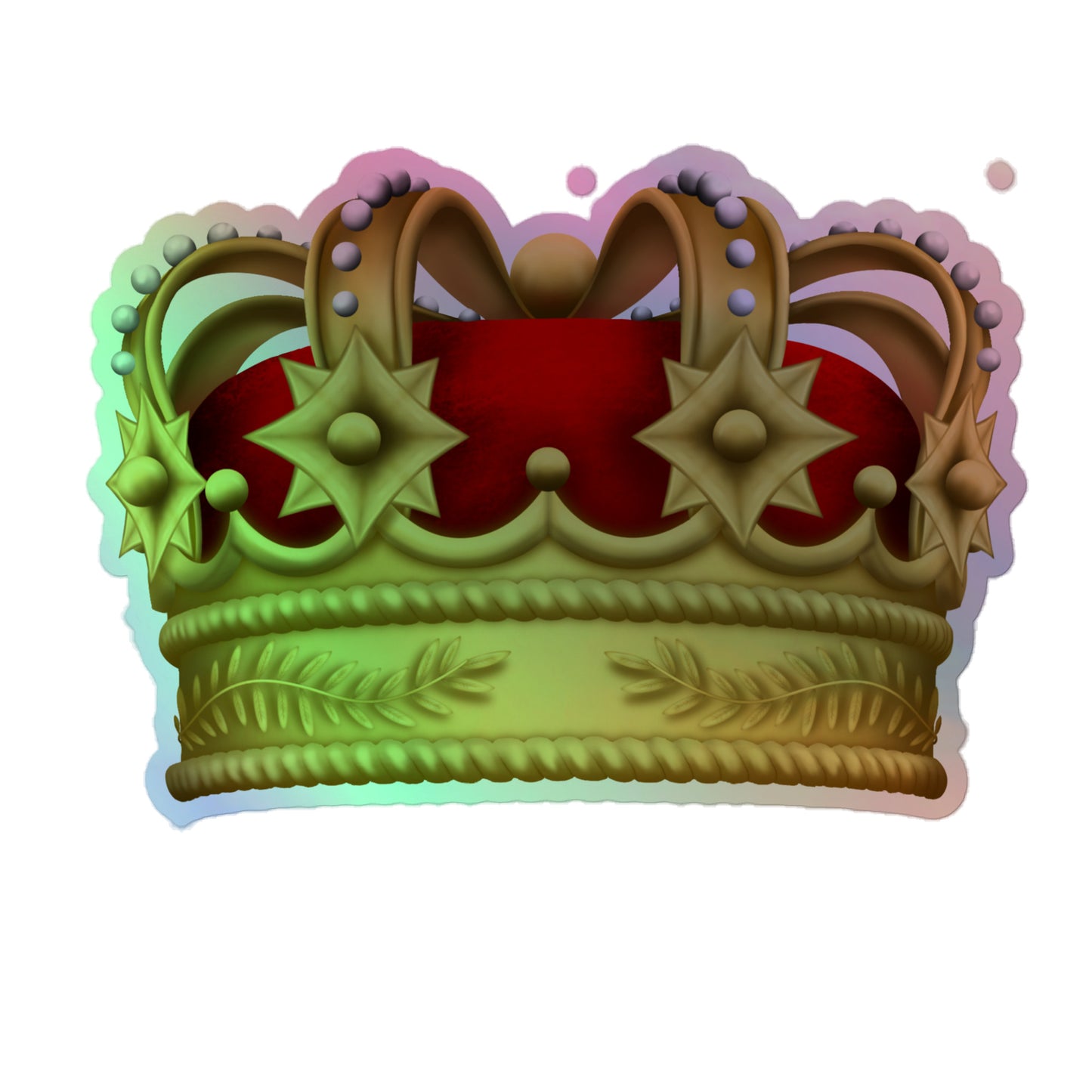 Royal Holographic Stickers