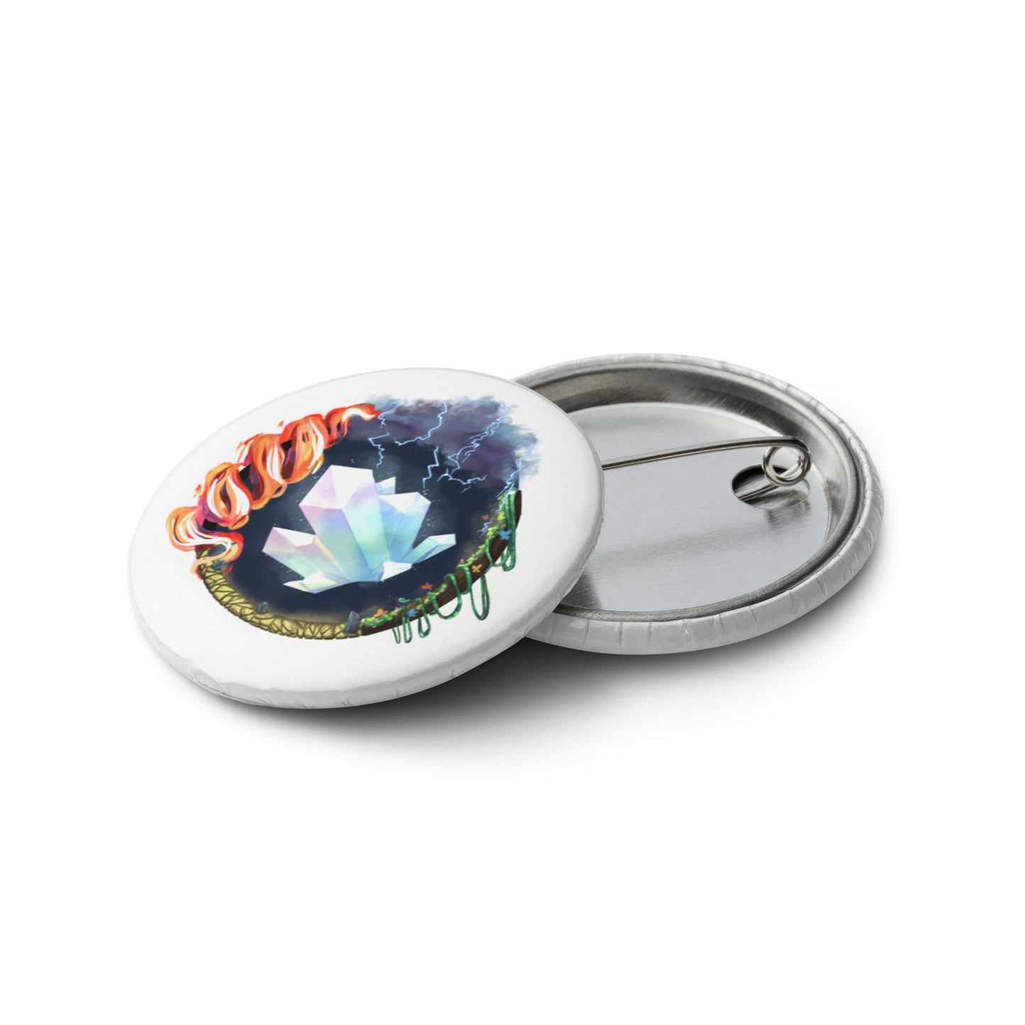 Eternal Circle Pin Buttons