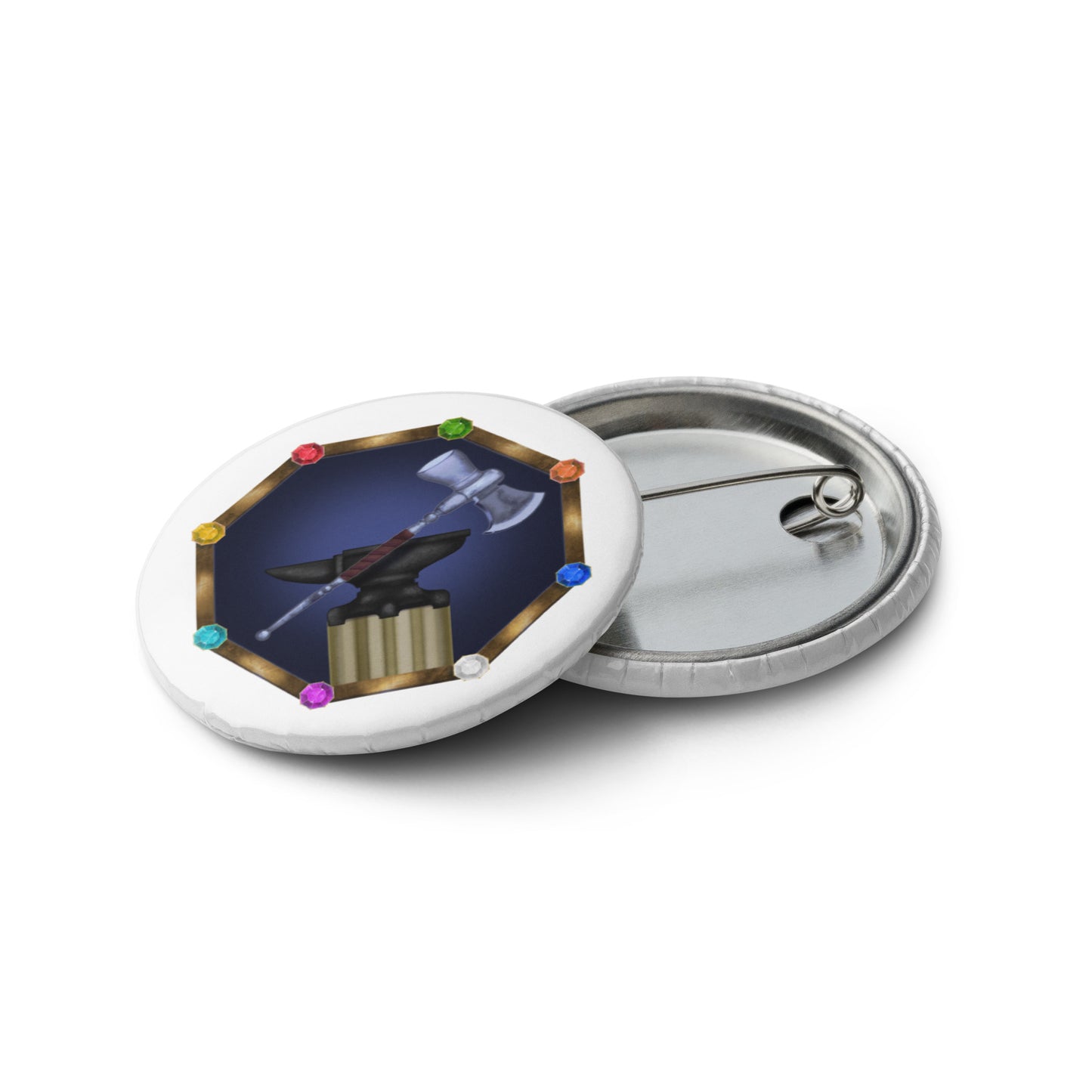 Dwarvik Republic Pin Buttons