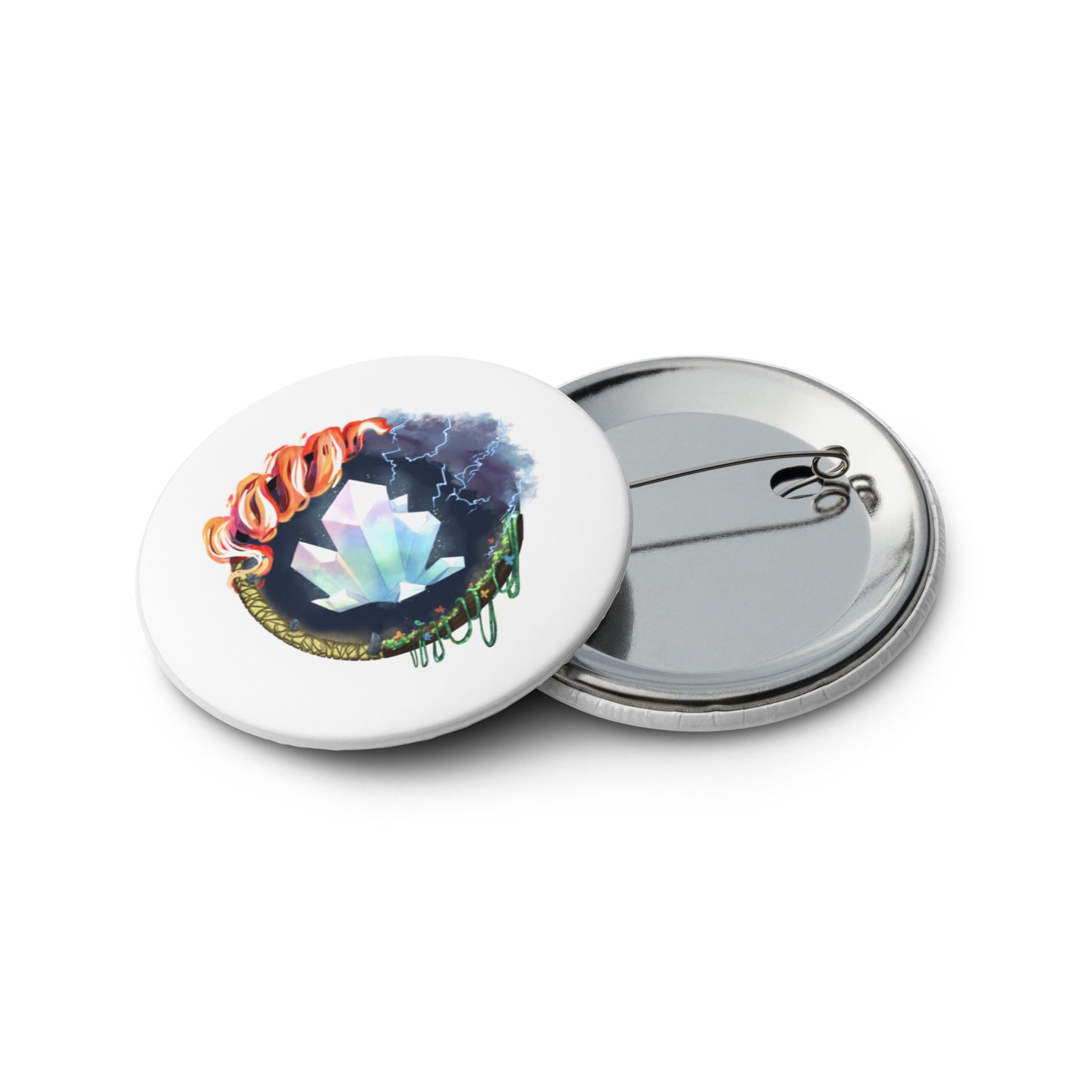 Eternal Circle Pin Buttons