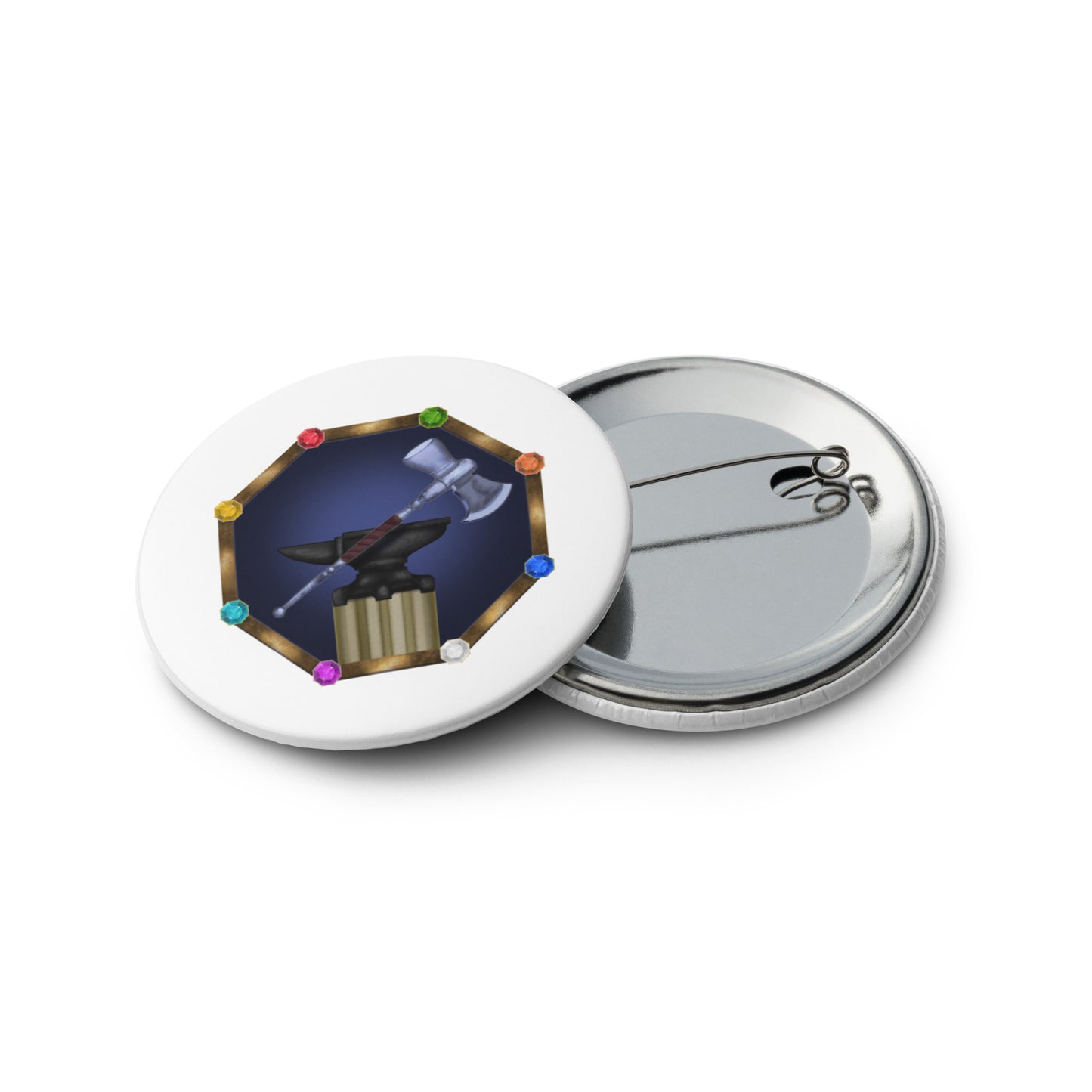 Dwarvik Republic Pin Buttons
