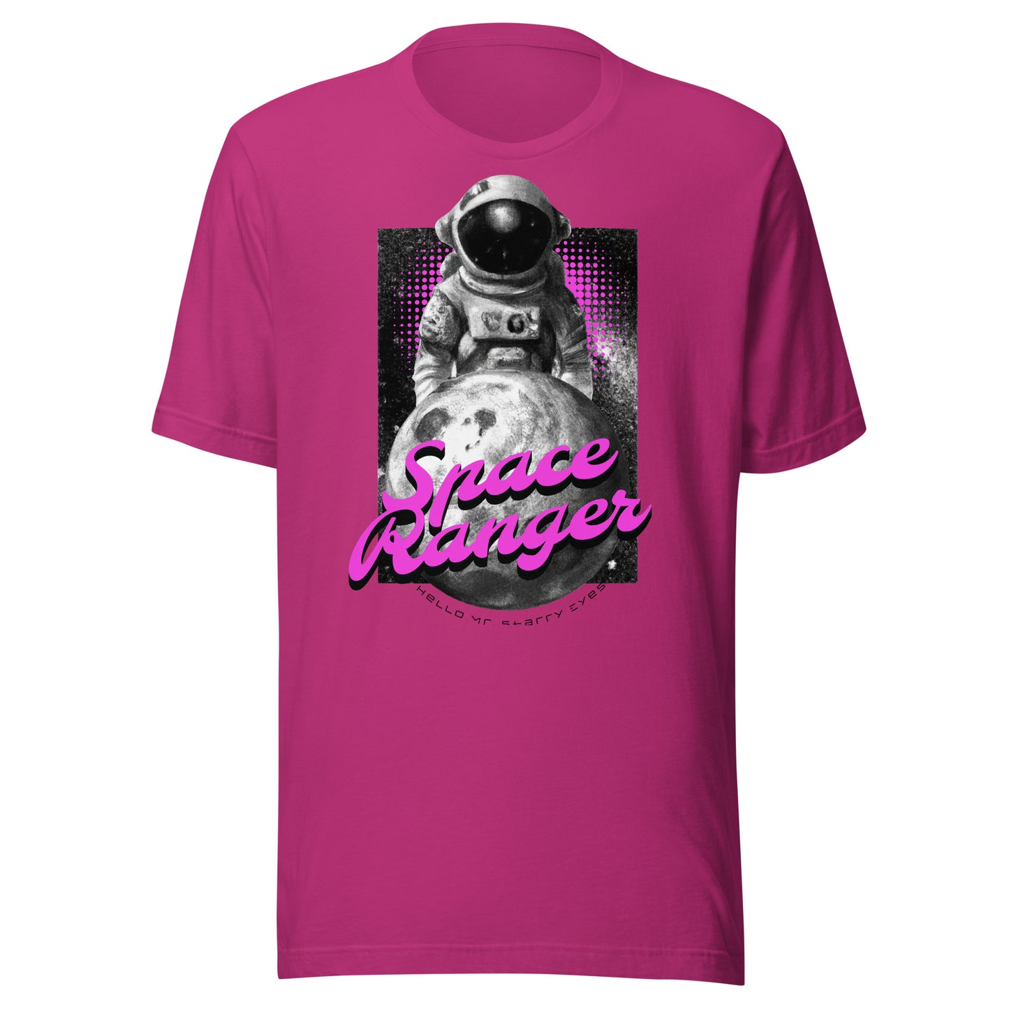 Pink Space Ranger Short Sleeve Shirt