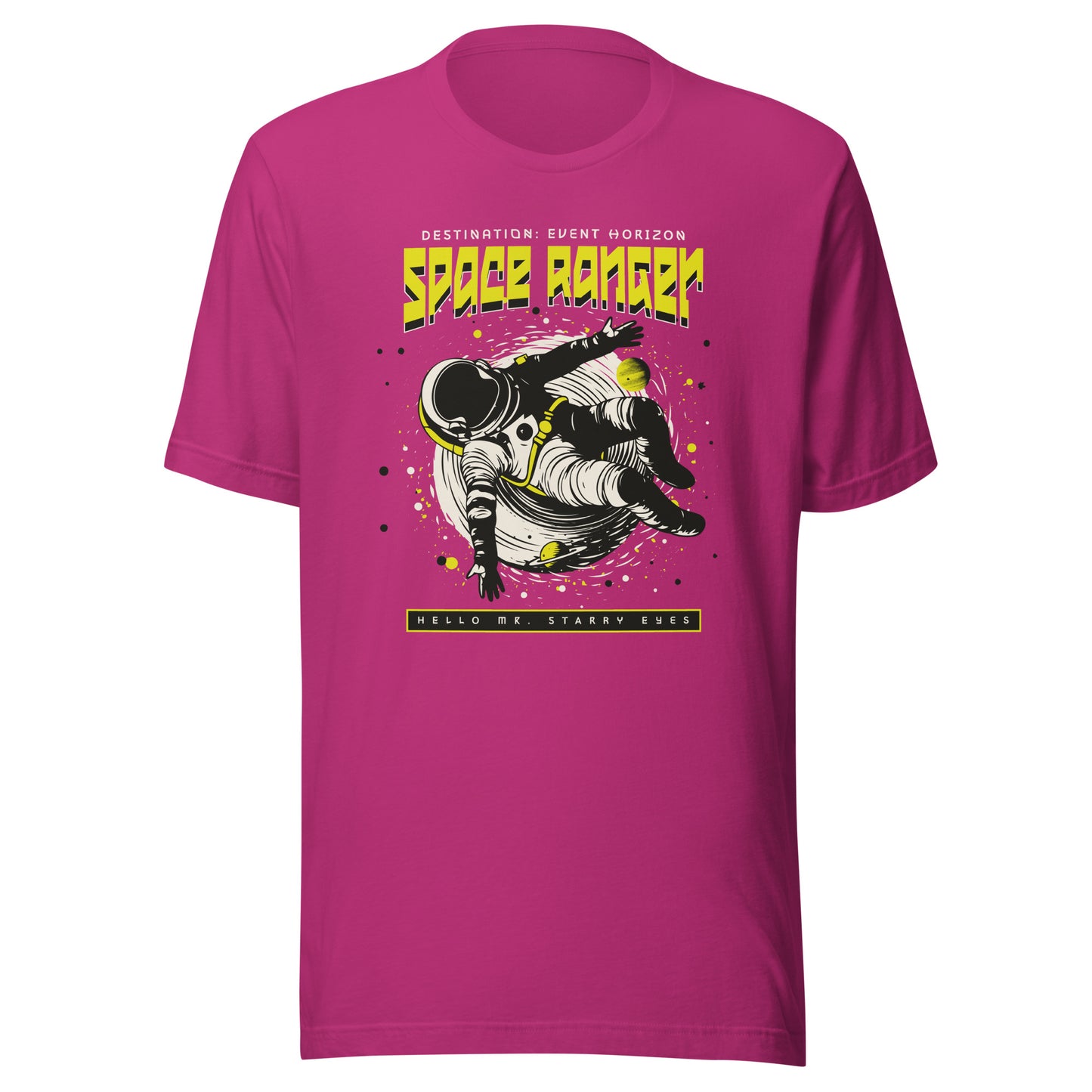 Yellow Space Ranger Short Sleeve Shirt