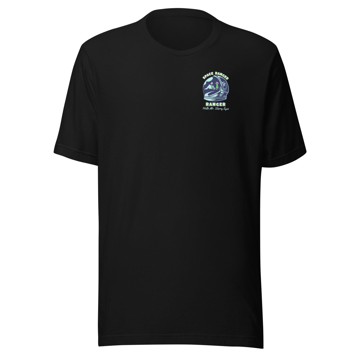 Space Ranger Helmet Short Sleeve Shirt