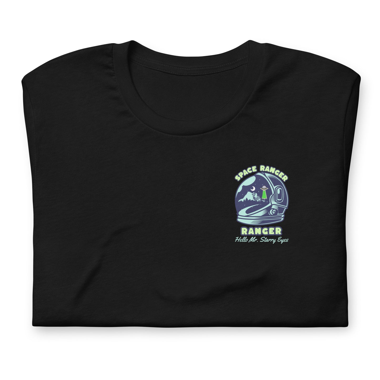 Space Ranger Helmet Short Sleeve Shirt