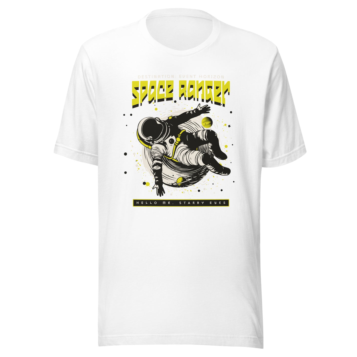 Yellow Space Ranger Short Sleeve Shirt