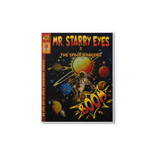 Space Rangers Comic Cover Metal Poster